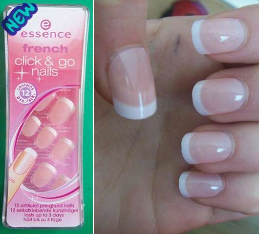 Test Fur Die Nagel Essence French Click Go Nails Aus Dem Neuen Sortiment Testbericht Von Vivivw