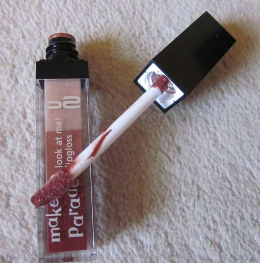p2 make up parade look at me! lipgloss, Farbe: 030 spendid brown (limitiert)