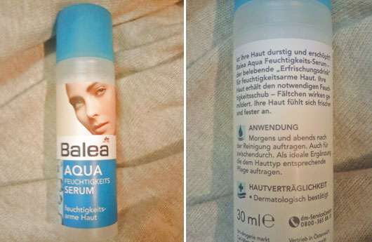 Balea Aqua Feuchtigkeitsserum 