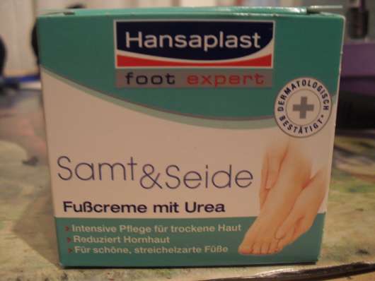 Hansaplast Samt & Seide Fußcreme mit Urea