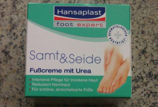 Hansaplast Samt & Seide Fußcreme mit Urea