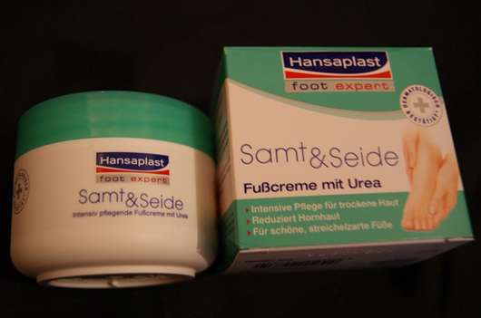 Hansaplast Samt & Seide Fußcreme mit Urea