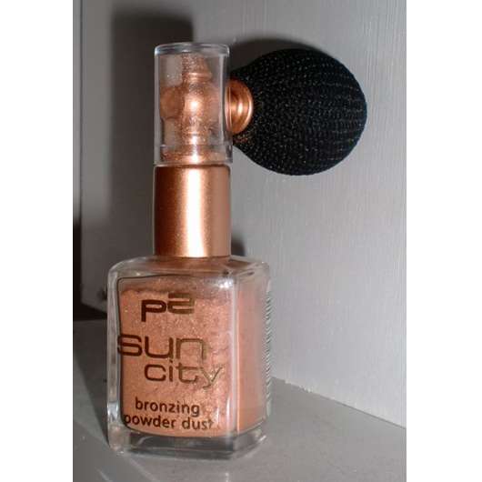 p2 sun city bronzing powder dust