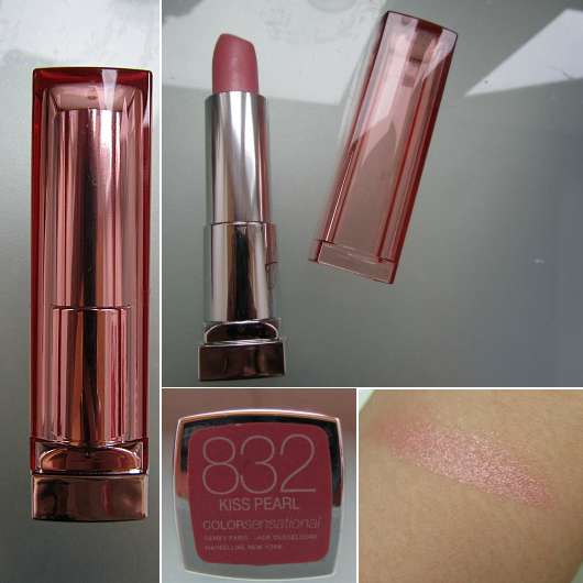 <strong>Maybelline New York</strong> Color Sensational Lipstick - Farbe: 832 Kiss Pearl