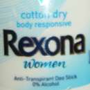 Rexona Women cotton dry body responsive Anti-Transpirant Deo-Stick