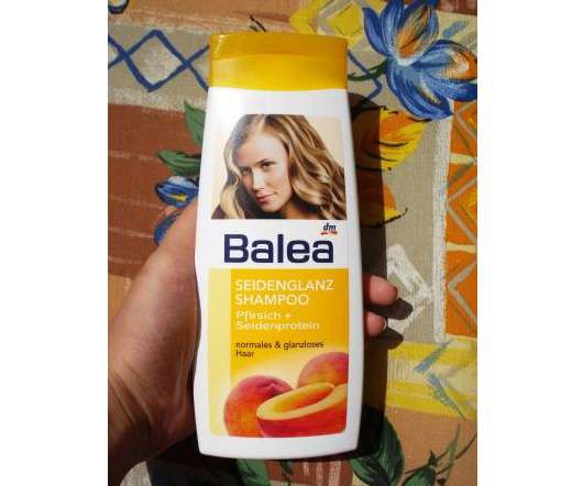 Balea Seidenglanz Shampoo mit Pfirsich + Seidenprotein