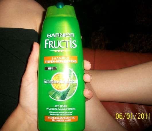 Test Shampoo Garnier Fructis Shampoo Tiefen Reparierend Testbericht Von Sweety