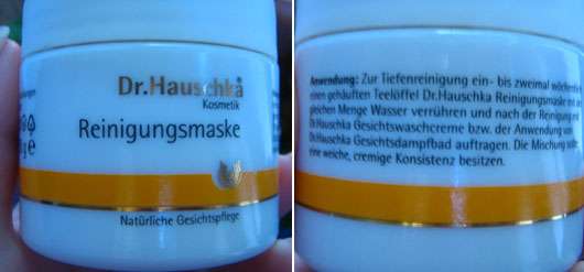 Dr.Hauschka Reinigungsmaske