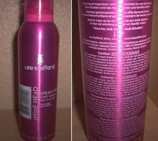 Lee Stafford „Shine Head“ Spray Shine Glanz-Spray