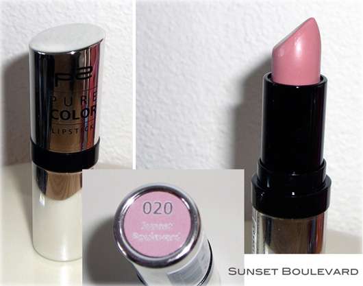 p2 pure color lipstick, Farbe: 020 Sunset Boulevard