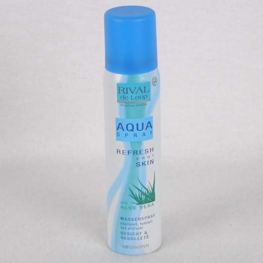 Rival de Loop Aqua Spray „Refresh your skin“ mit Aloe Vera