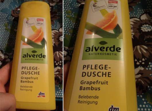 alverde Pflegedusche Grapefruit Bambus