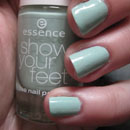 essence show your feet toe nail polish, Farbe: iced mint frappé