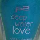 p2 deep water love ocean dreams nail polish, Farbe: 020 green lagoon (Limited Edition)