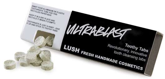 LUSH TOOTHY TABS – Innovative Zahnreinigungstabs