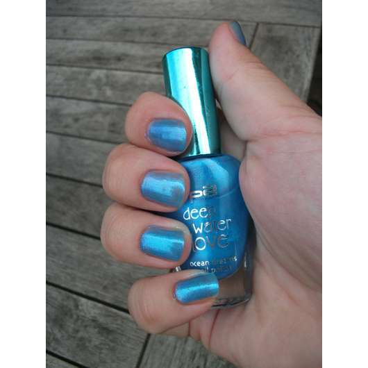 p2 deep water love nail polish, Farbe: 030 blue horizon (Limited Edition)