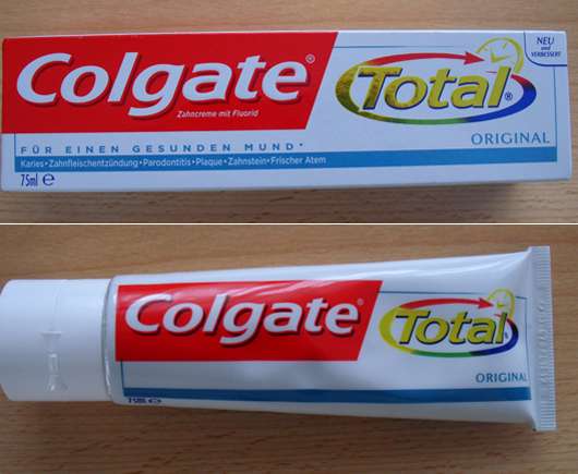 Colgate Total Original Zahncreme mit Fluorid