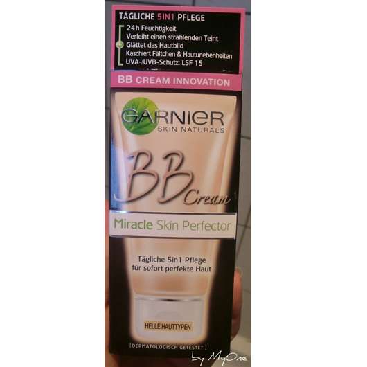 Garnier Skin Naturals BB-Cream Miracle Skin Perfector - Helle Hauttypen