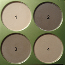 alverde Quattro Lidschatten, Farbe: 42 Taupe Harmony