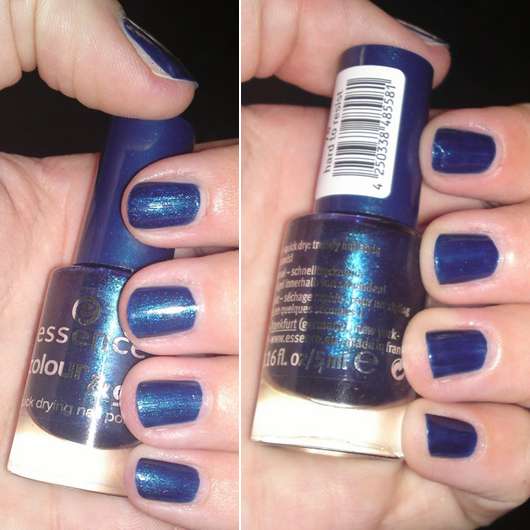 essence colour & go quick drying nail polish, Farbe: 76 hard to resist