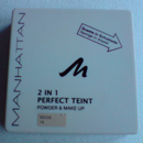 Manhattan 2 in 1 Perfect Teint Powder & Make Up, Farbe: 16 Beige