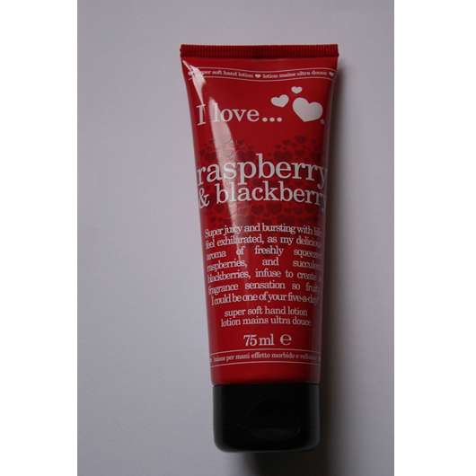 I love… raspberry & blackberry hand lotion