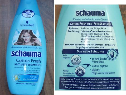 Schauma Cotton Fresh Anti-Fett Shampoo