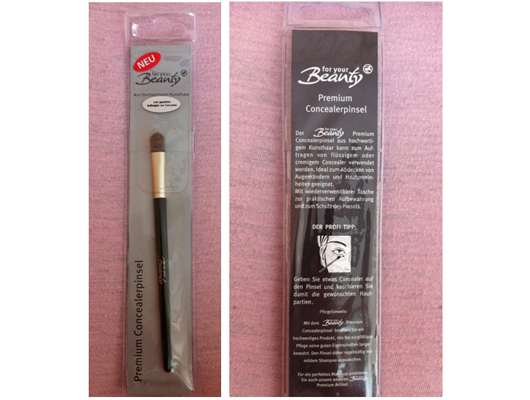 Test Concealer Pinsel Schwamm For Your Beauty Premium Concealerpinsel Testbericht Von Betti