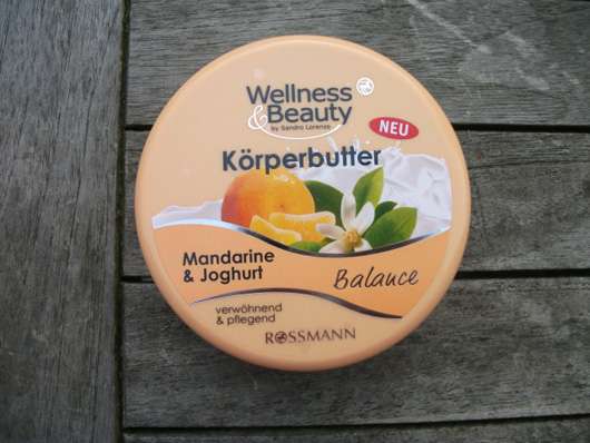 Wellness & Beauty Körperbutter „Mandarine & Joghurt“