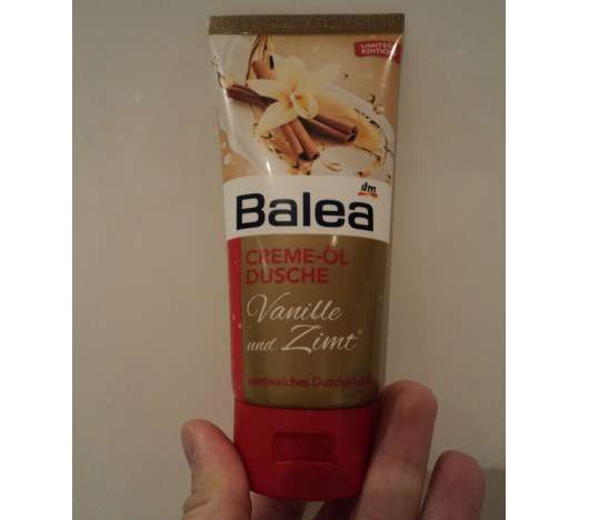 Balea Creme-Öl Dusche „Vanille und Zimt“