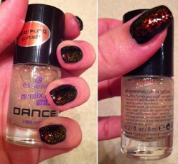 Produktbild zu essence re-mix your style DANCE top coat – Farbe: 01 waking up in vegas (LE)