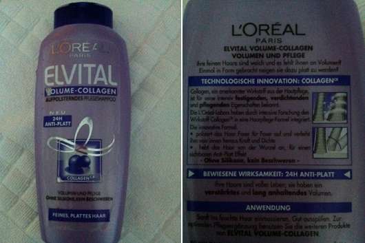L’Oréal Elvital Volume-Collagen Aufpolsterndes Pflegeshampoo 