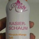 M-Lady Rasierschaum Pfirsich-Mango Duft