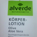 alverde Körperlotion „Olive Aloe Vera“