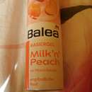 Balea Rasiergel Milk ’n‘ Peach