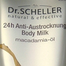 Dr. Scheller 24h Anti-Austrocknung Body Milk mit Macadamia-Öl