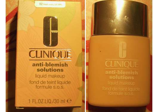 Clinique anti-blemish solutions liquid makeup, Farbe: fresh ivory