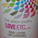 The Body Shop "Love etc...." Body Lotion