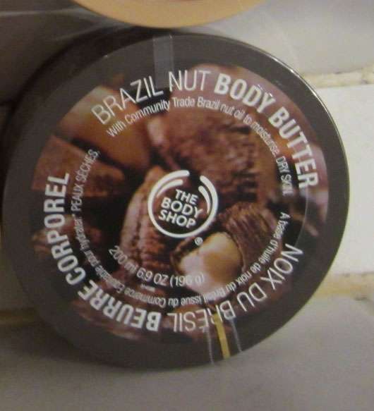 Test Body Pflege The Body Shop Brazil Nut Body Butter Pinkmelon