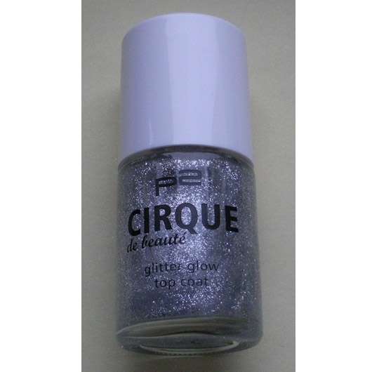 p2 cirque de beauty glitter glow top coat, Farbe: 010 shimmering moments (LE)