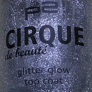 p2 cirque de beauty glitter glow top coat, Farbe: 010 shimmering moments (LE)