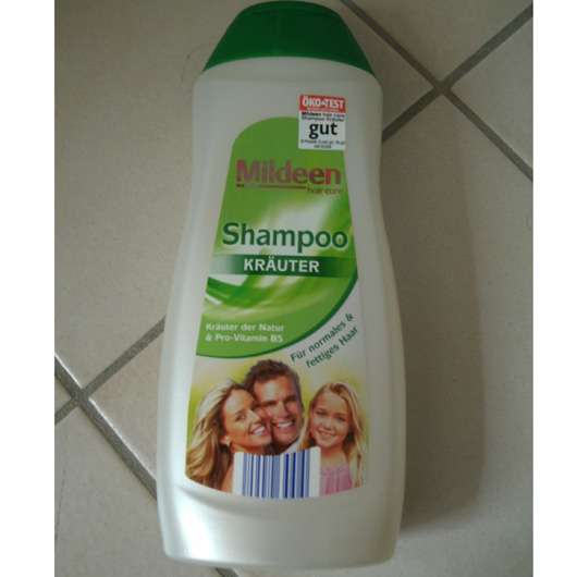 Test Shampoo - Mildeen Hair Care Shampoo Kräuter -