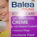 Balea Young Soft & Care 24h Wohlfühl Creme (für trockene Haut)