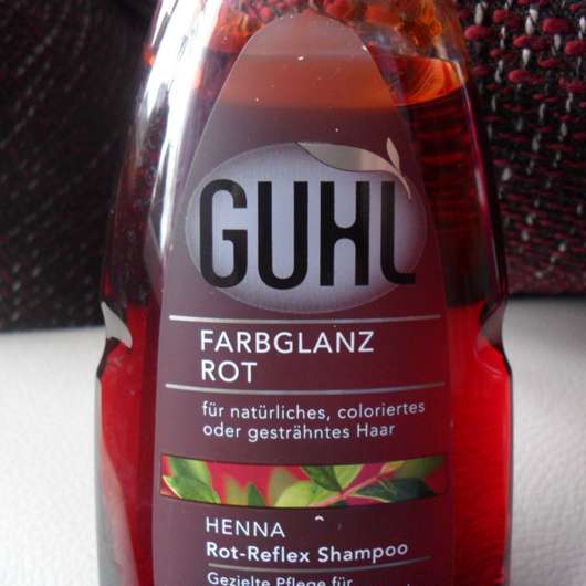 Test Shampoo Guhl Farbglanz Rot Henna Rot Reflex Shampoo Testbericht Von Steffisbuntewelt