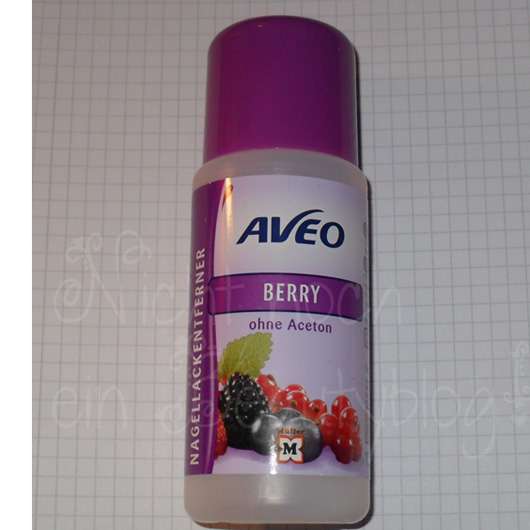 AVEO Nagellackentferner Berry (ohne Aceton)