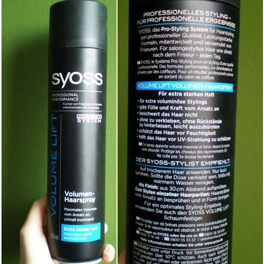 Syoss Volume Lift Volumen-Haarspray