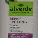 alverde Naturkosmetik Repair-Spülung Traube Avocado