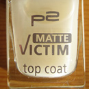 p2 matte victim top coat