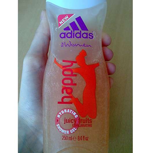 <strong>adidas for women</strong> happy juicy fruits hydrating shower gel