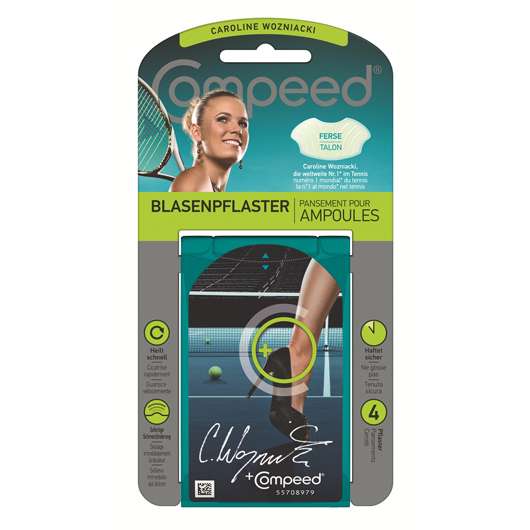 Compeed® Blasenpflaster Caroline Wozniacki